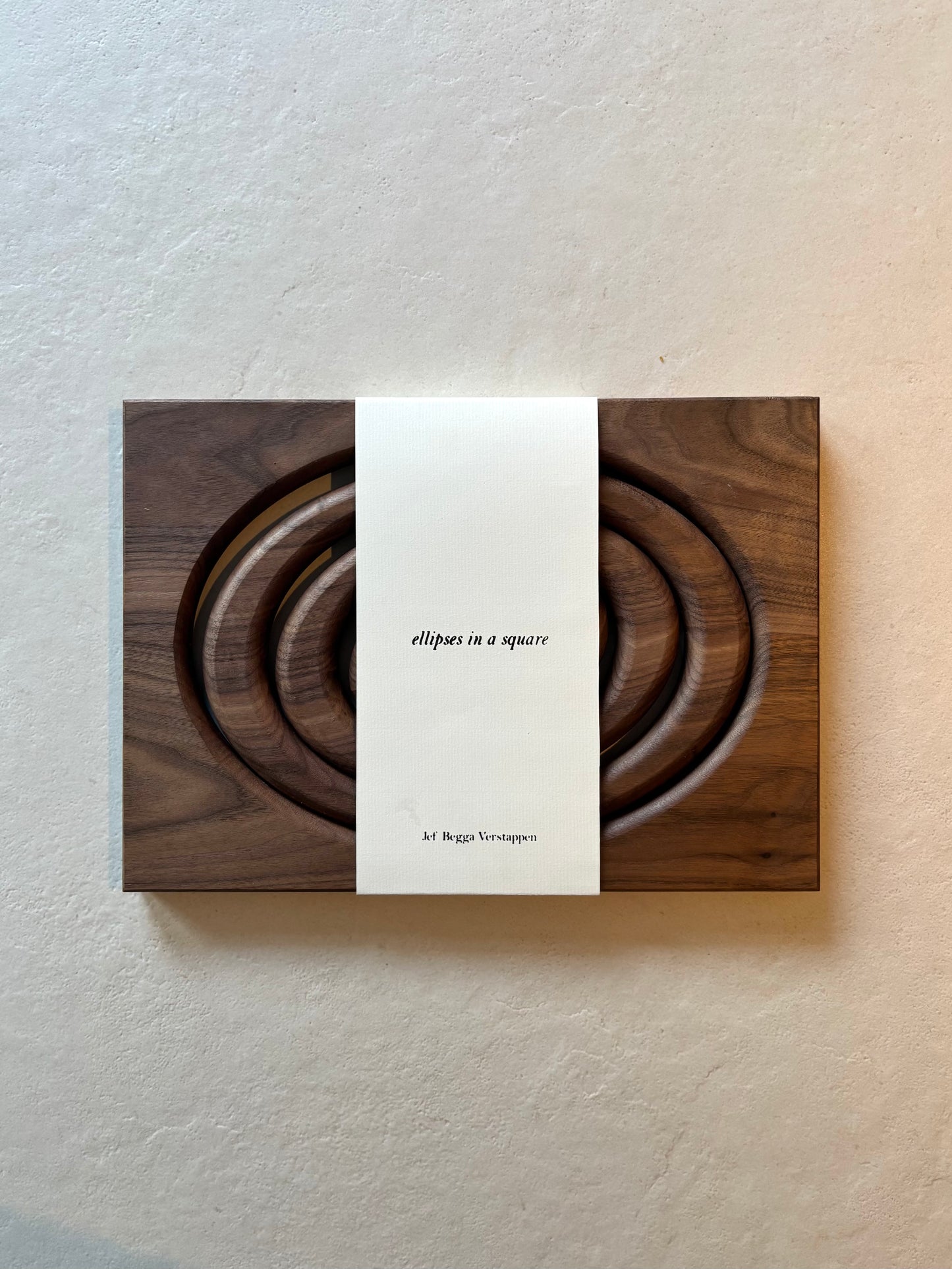 Jef Begga Verstappen handcrafted walnut oak trivets